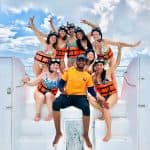 Punta Cana: Boat Party with Snorkel and Natural Pool Stop