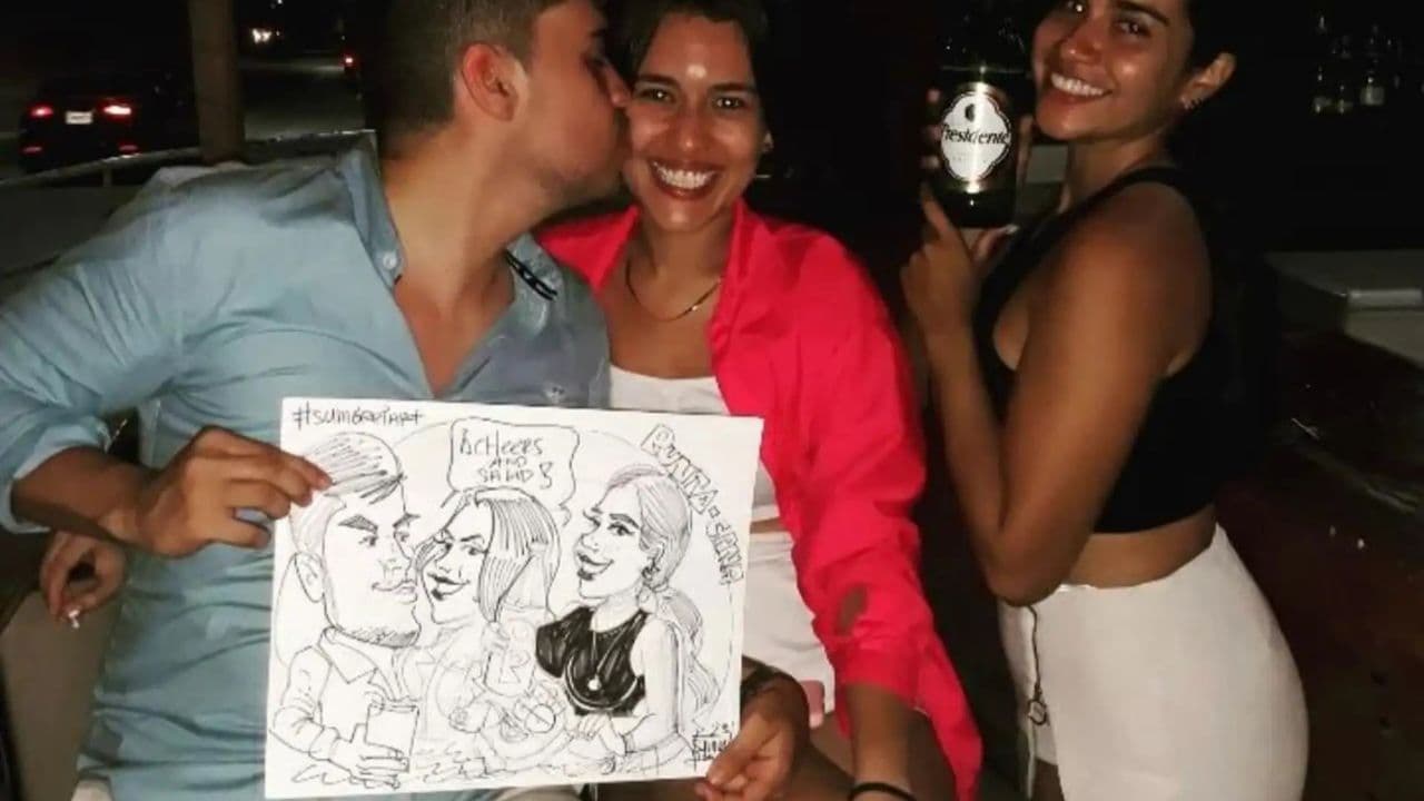Live Caricature Experience in Punta Cana
