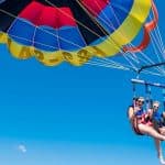 Four Adventures: Parasailing, Snorkeling Cruise, Sharks & Rays in Natural Pools from Punta Cana
