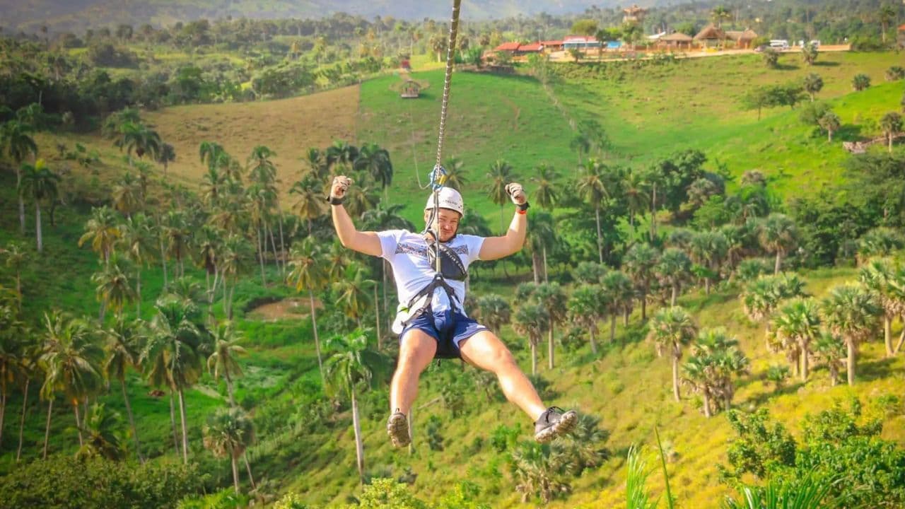From Punta Cana: Dune Buggy and Zip Line Adventure