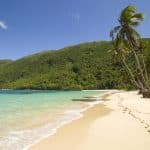 (Ermitano Beach) Playa Ermitaño Boat tour and Playa Onda, Half – Day Trip, Samaná – Dominican Republic.
