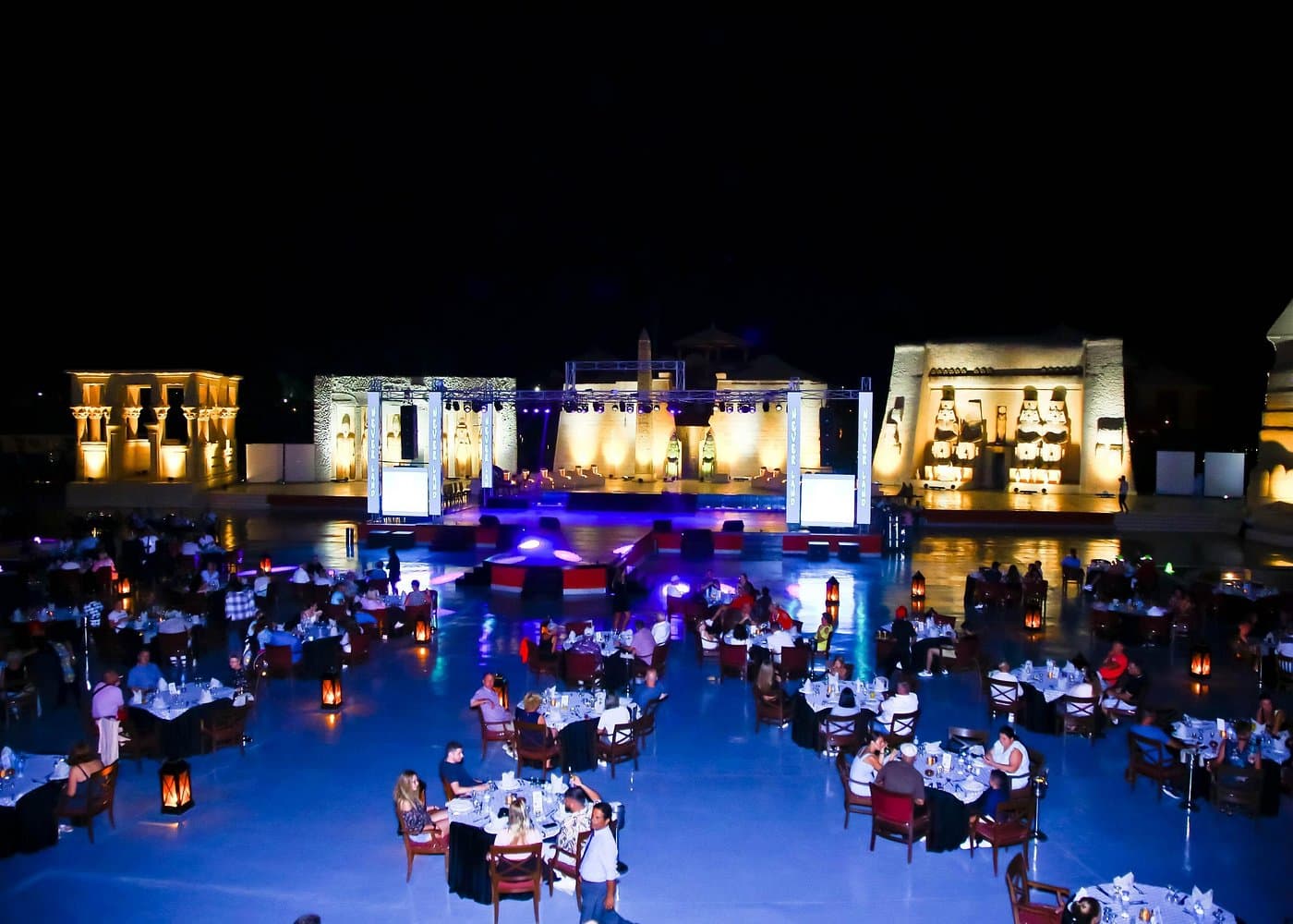 Neverland musical and cabaret show in Alf Leila Wa Leila hotel